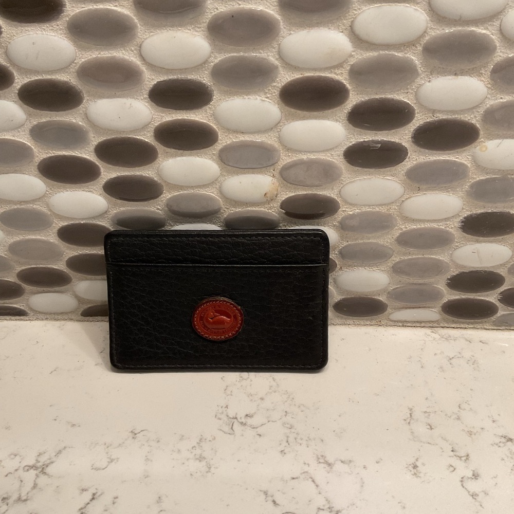 Dooney & Bourke Black Card Holder